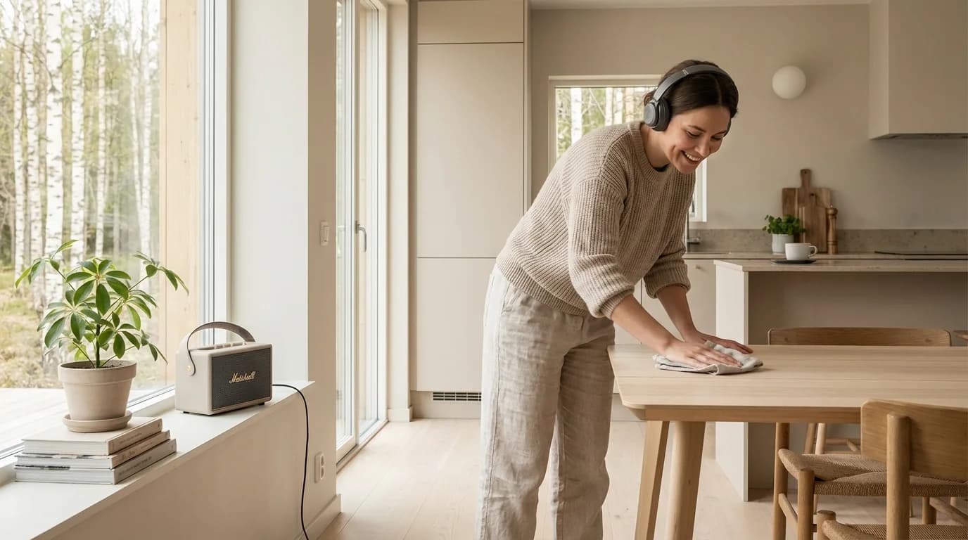 Bästa städmusiken på Spotify — 120 BPM och ABBA gör städningen snabbare