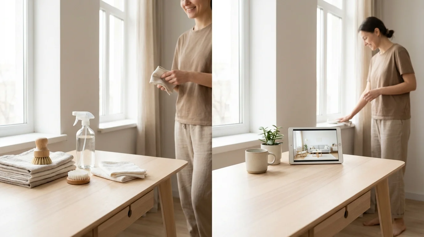 Dopamin-städning: därför känns before & after så bra