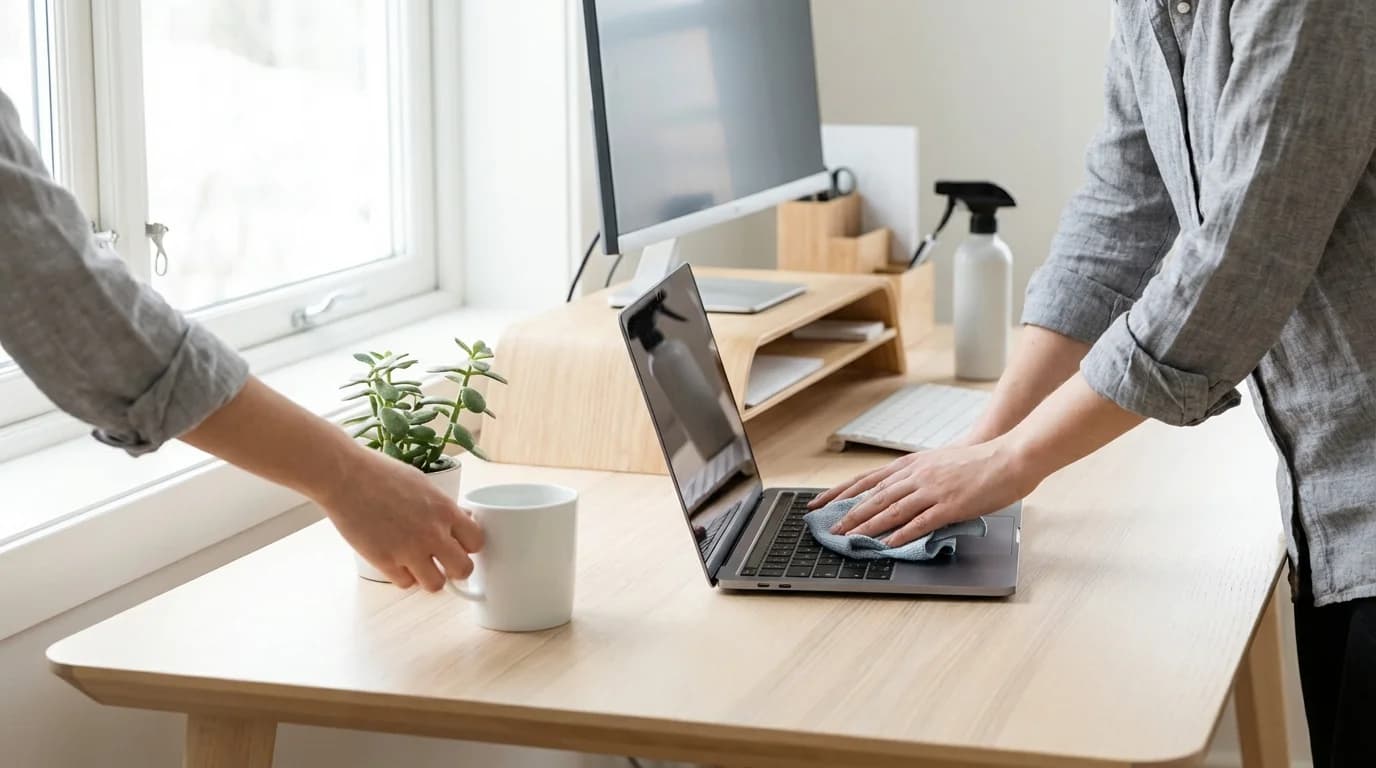 Hemmakontoret 2026 — så städar du din arbetsplats för max produktivitet