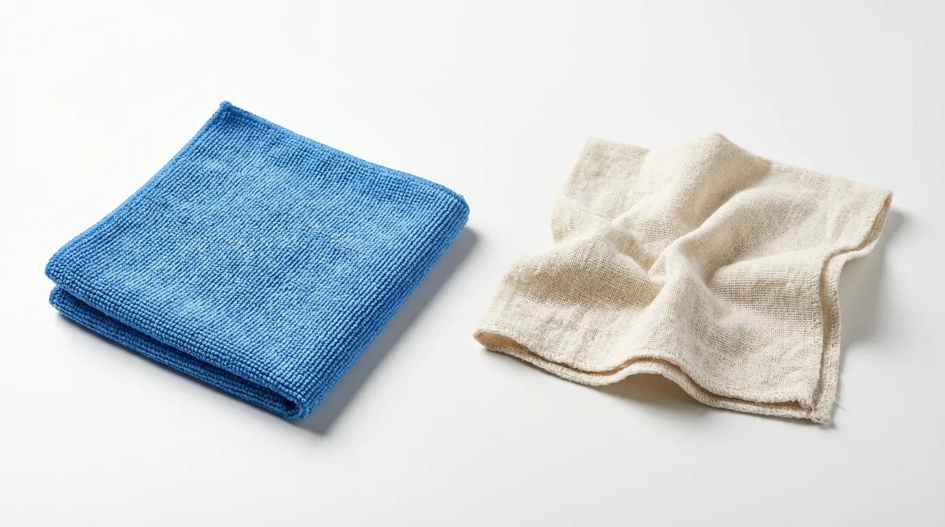 Mikrofiber vs. traditionell trasa — vetenskapen bakom