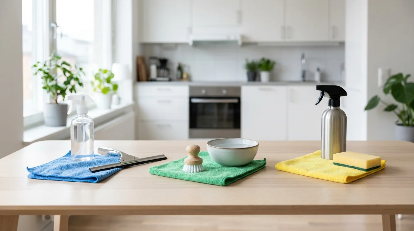 Mikrofiberduk för olika ytor — så väljer du rätt för fönster, badrum och kök