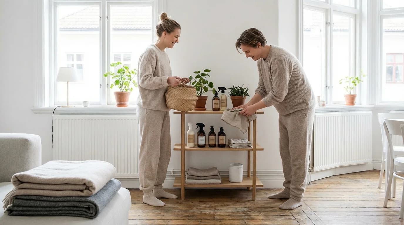 Städa med en kompis: regler och fördelning som faktiskt fungerar