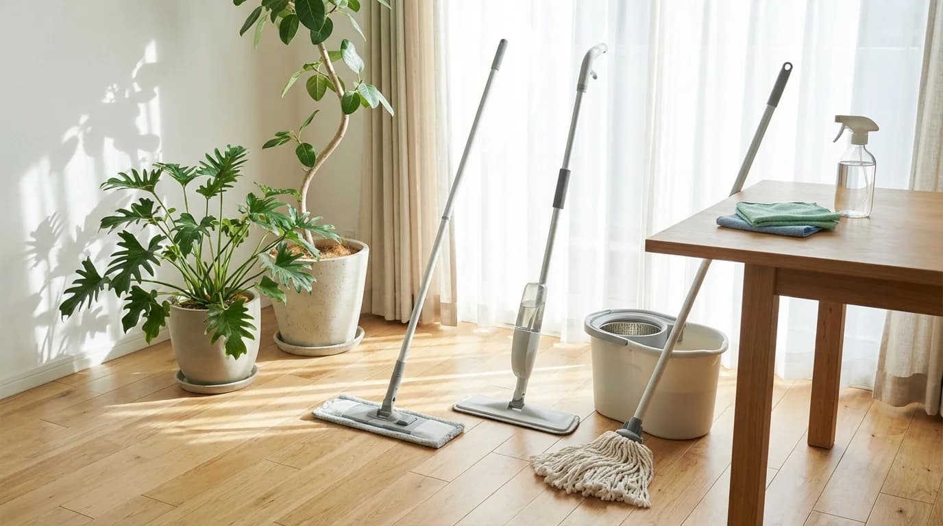 Vilken golvmopp passar ditt golv — så väljer du rätt för varje golvtyp