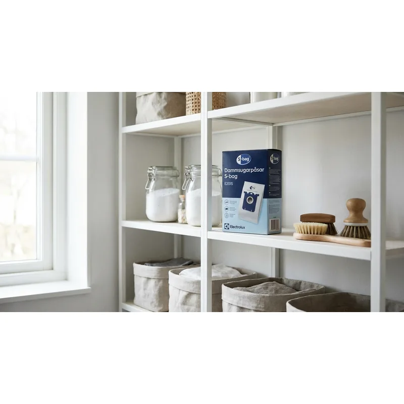 ELECTROLUX Dammsugarpåsar S-bag Electrolux E201S — Miljöbild