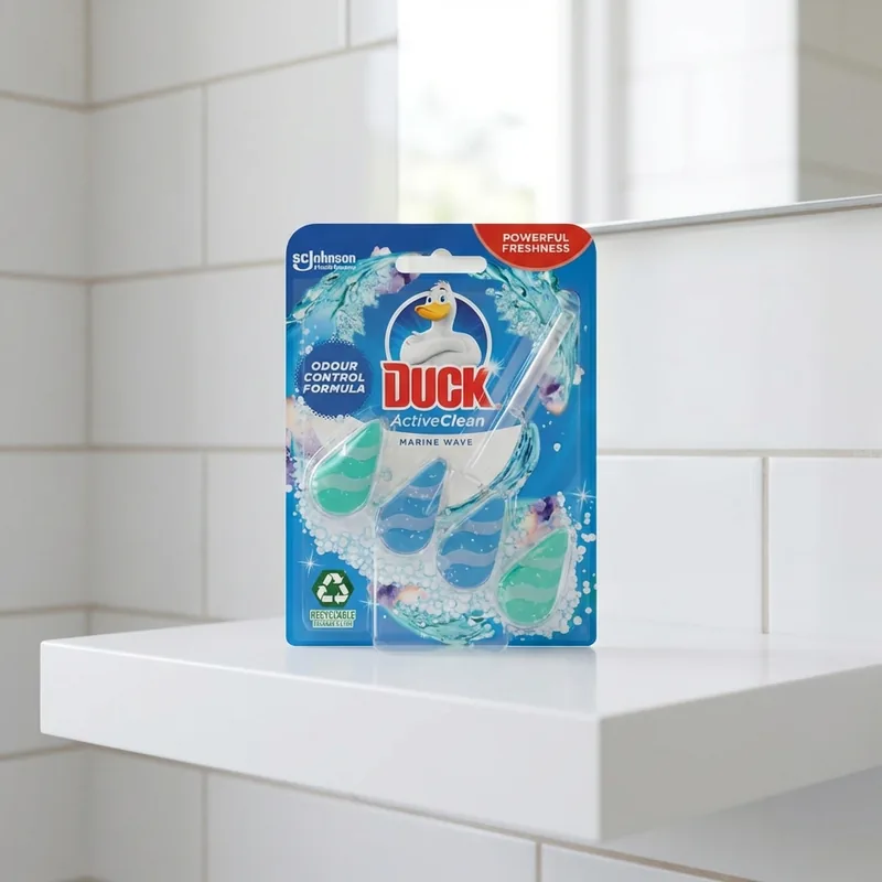 DUCK Duck Toalettrengöring Active Clean, WC-block — Miljöbild