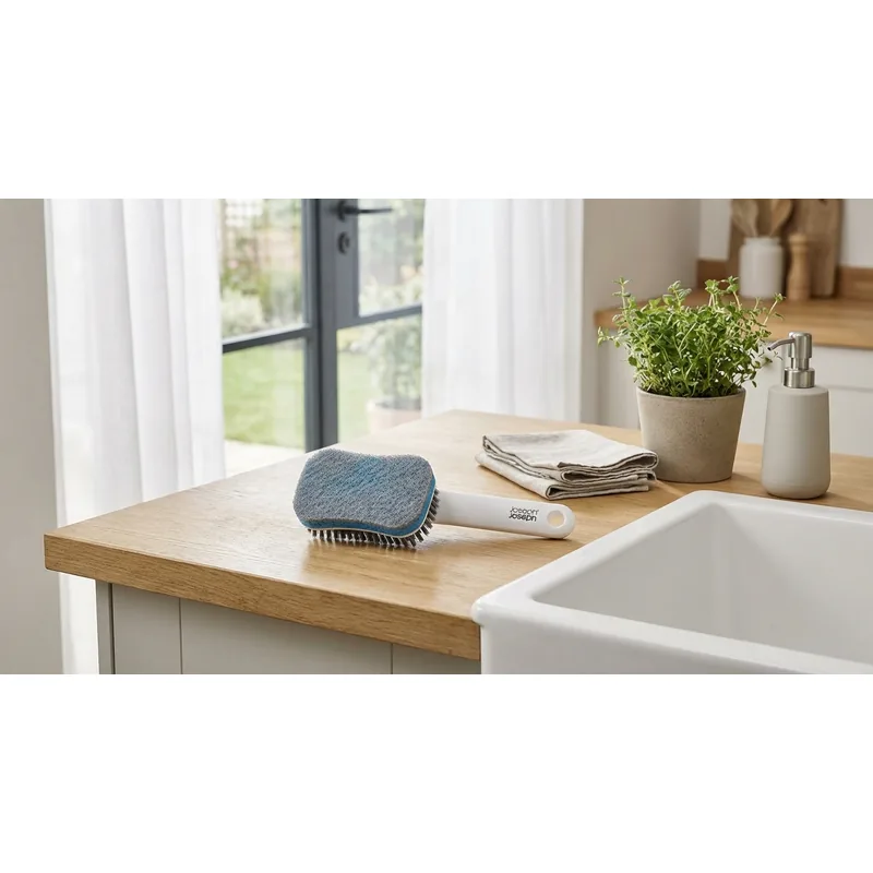 JOSEPH JOSEPH Joseph Joseph CleanTech 2in1 Scrubber refill, 18 cm — Miljöbild