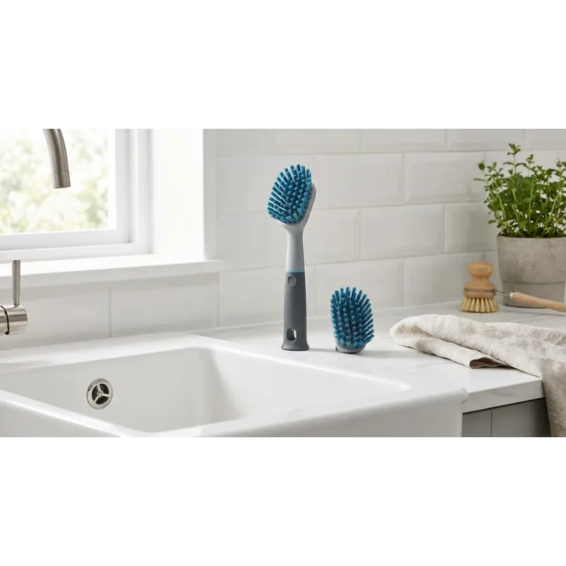 JOSEPH JOSEPH Joseph Joseph SinkTech diskborste med refill, 26 cm — Miljöbild