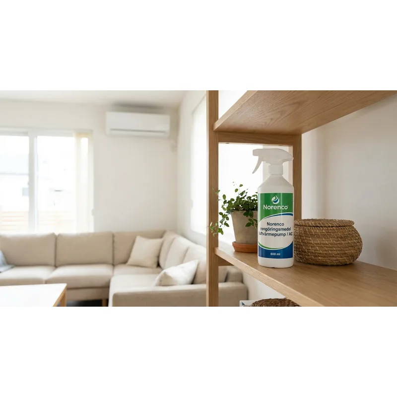 NORENCO Norenco rengöringsmedel luftvärmepump / AC, 600 ml — Miljöbild