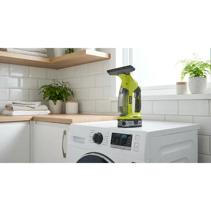 RYOBI Ryobi fönstertvätt RWV18-0 One+ 18 V, batteridriven — Miljöbild
