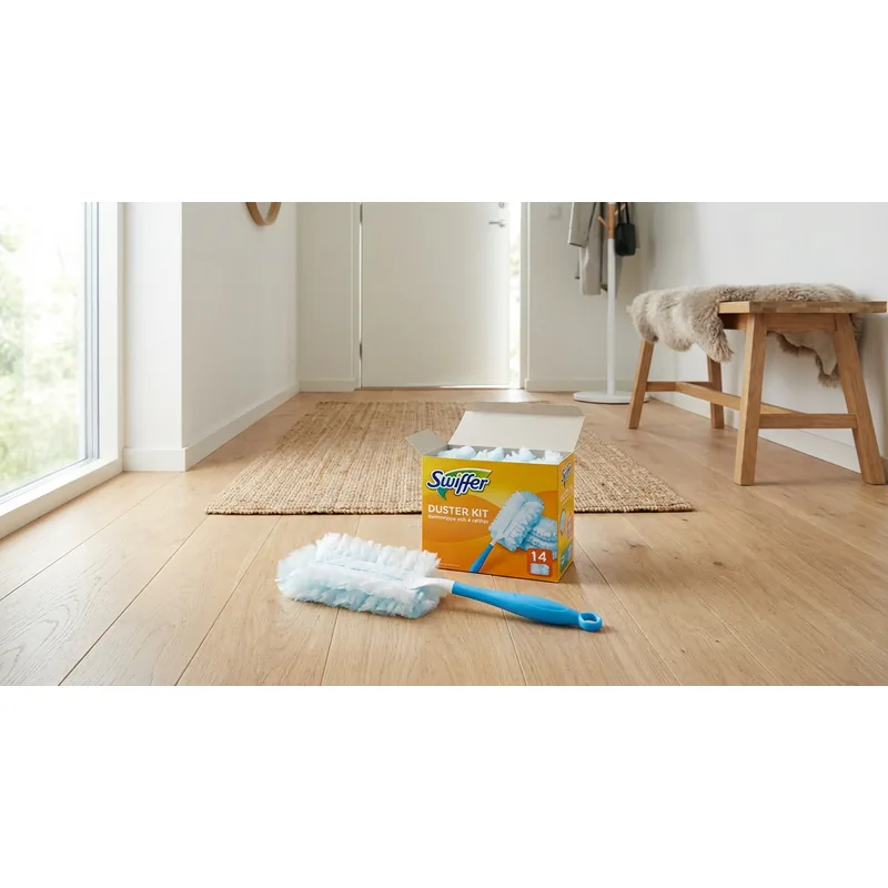 SWIFFER Swiffer Duster Kit dammvippa och 4 refiller — Miljöbild