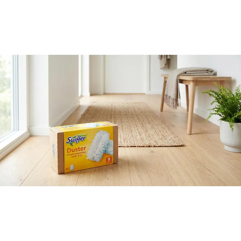 SWIFFER Swiffer Duster rengöringsdukar refill, 9 st — Miljöbild