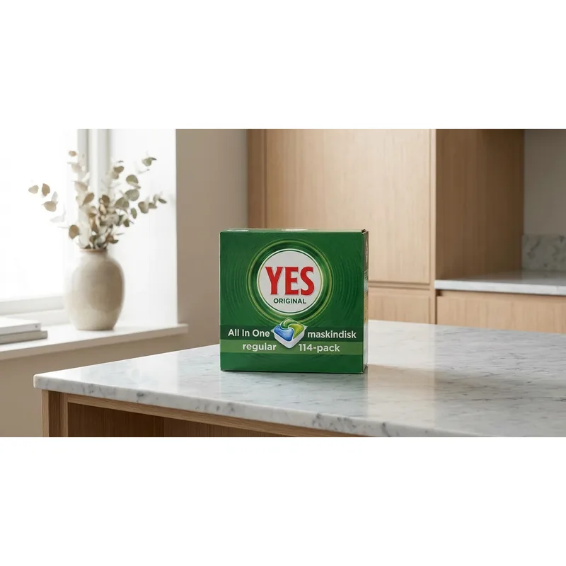 YES Yes Original All In One maskindisk regular, 114-pack — Miljöbild