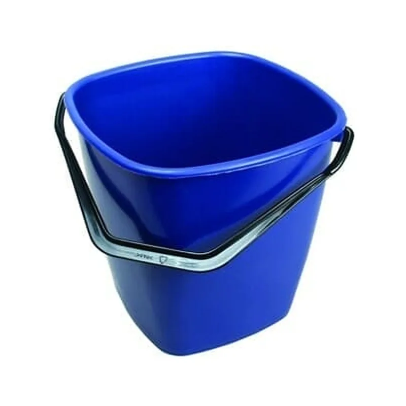 Durabin 9,5 L Hink Blå Fyrkantig — Produktbild