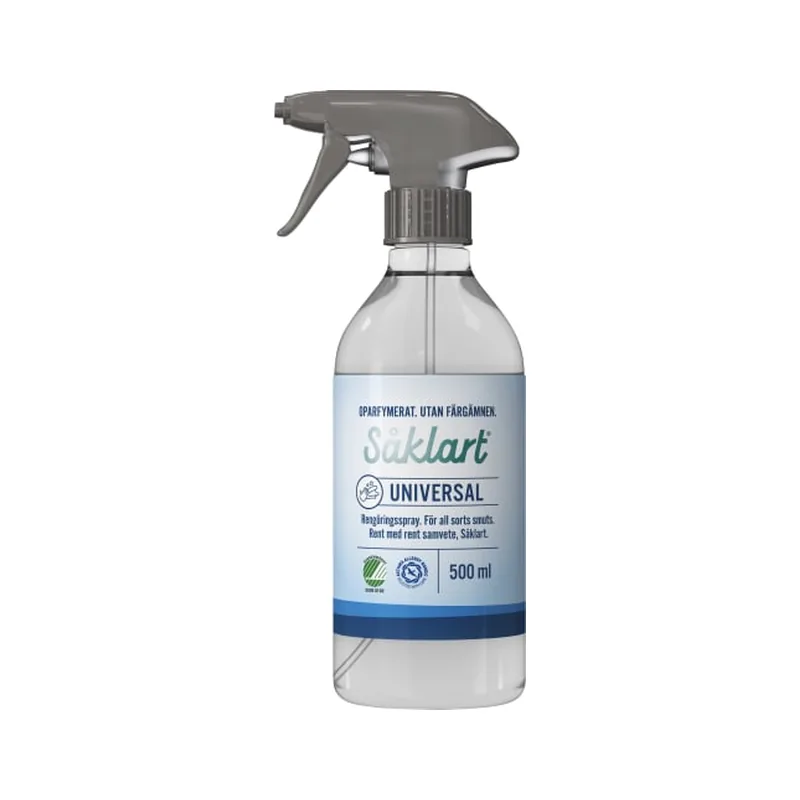 Universalspray Oparfymerad Rengöring Såklart 500ml