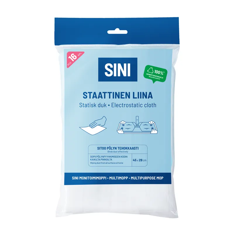Sini engångsmopp refill golv, 12-pack