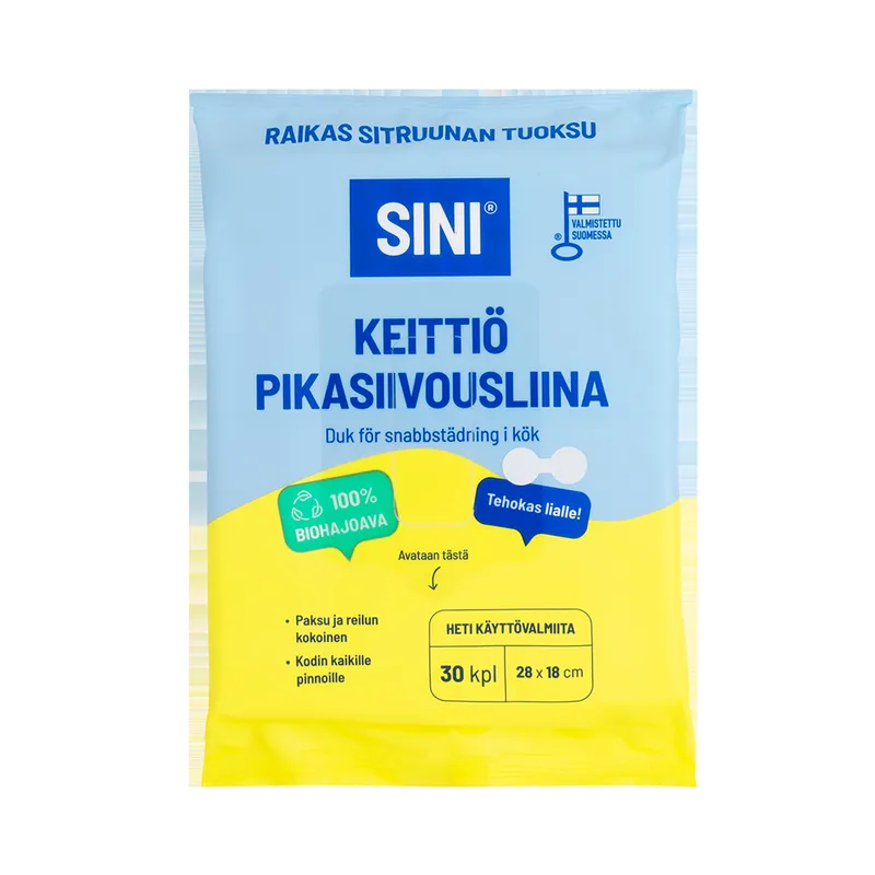 Sini Kök städservetter, 30-pack
