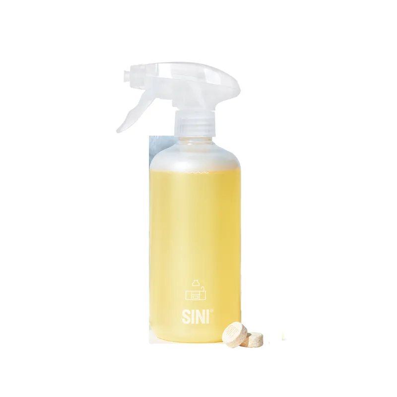 Sini köksrengöring sprayflaska och 2 tabs, startset