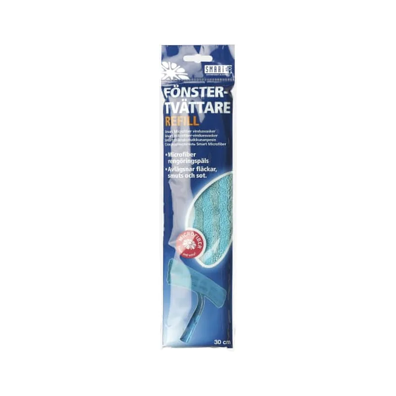 Fönstertvättar Microfiber Refill Smart 30 cm
