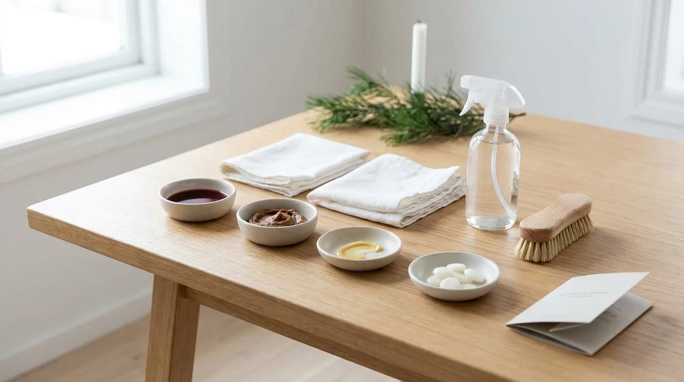 Julens fläckskola — ta bort fläckar av glögg, choklad, fett och stearin