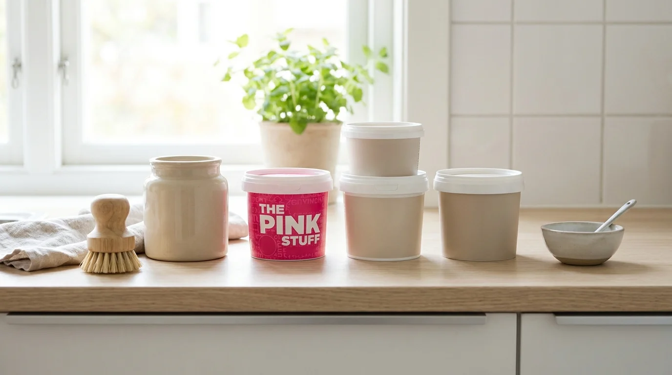 Universalpasta bäst i test 2026 — The Pink Stuff mot utmanarna