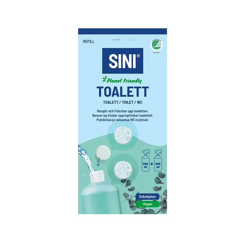 Sini refill toalettrengöring, 2-pack